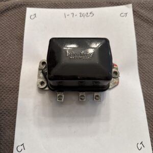 53 54 55 Cadillac Delco Remy D-619 GM 1118839 Voltage Regulator NOS 12v POS Grd