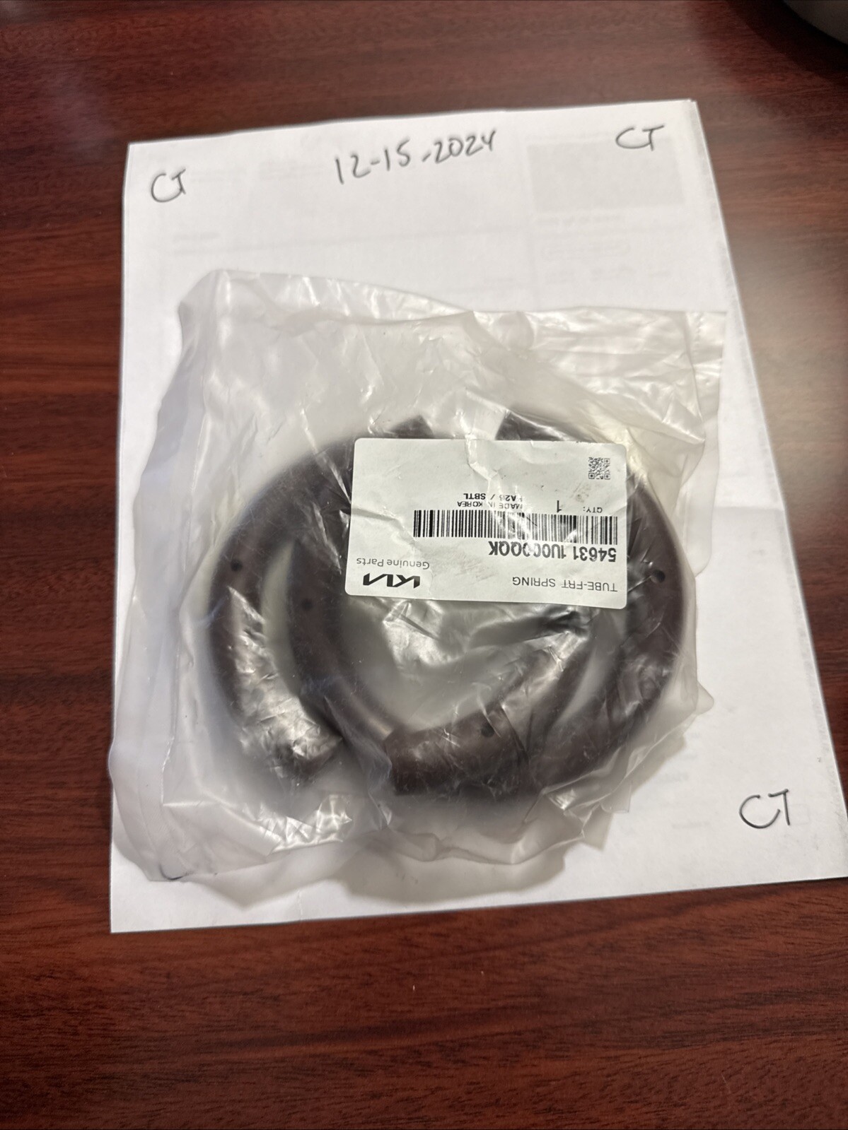 546311U000QQK - TUBE-FR SPRING - Kia - Image 3