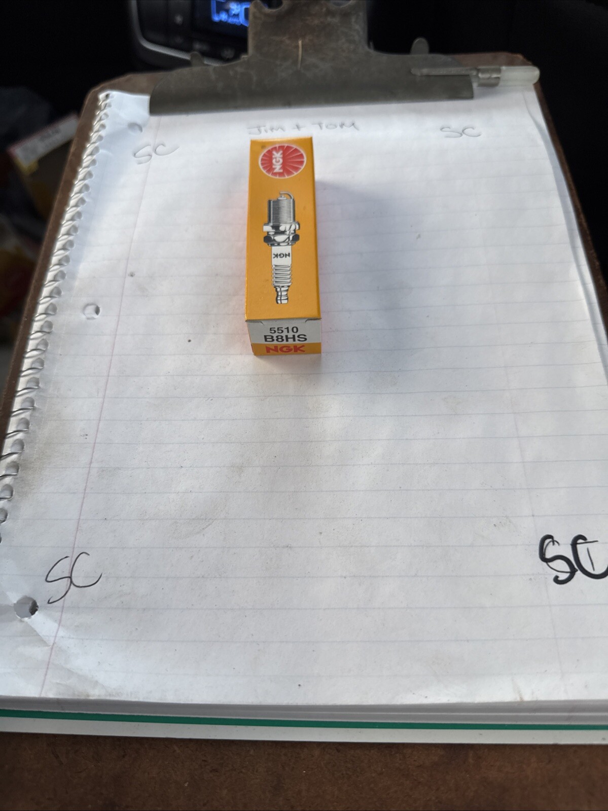 5510 BR8HS 4322 NGK Rotary Spark Plug M41FF 4092 W4-A1 L78C - Qty. 1 Piece