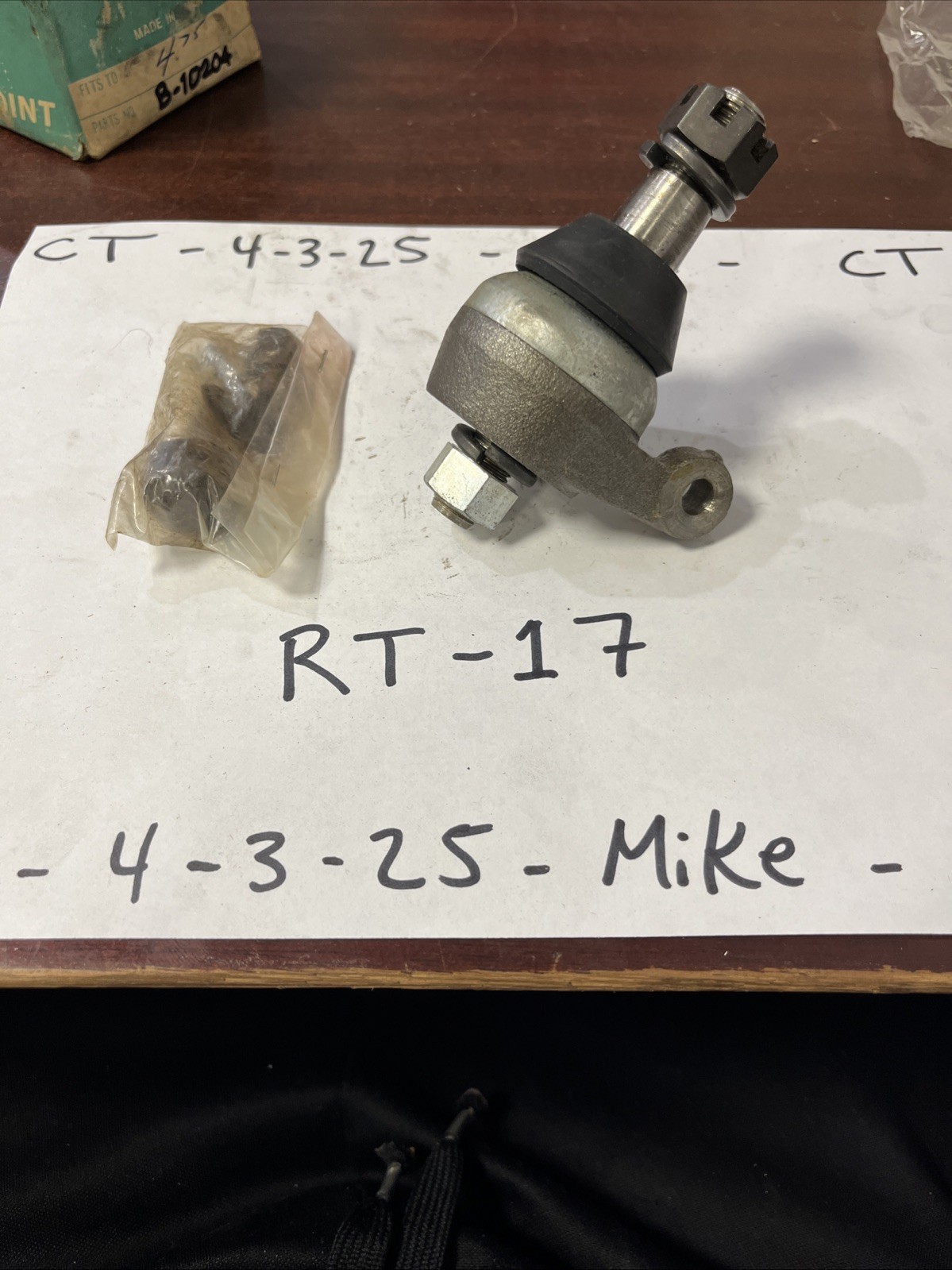 58-70 Chevrolet Passenger 63-82 Corvette Lower Ball Joint B-10204 10204 K6035 - Image 3