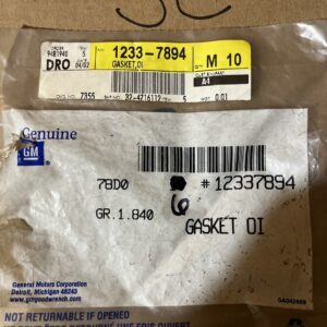 6x OEM ENGINE OIL FILTER ADAPTER GASKETS GM # 12337894 NOS