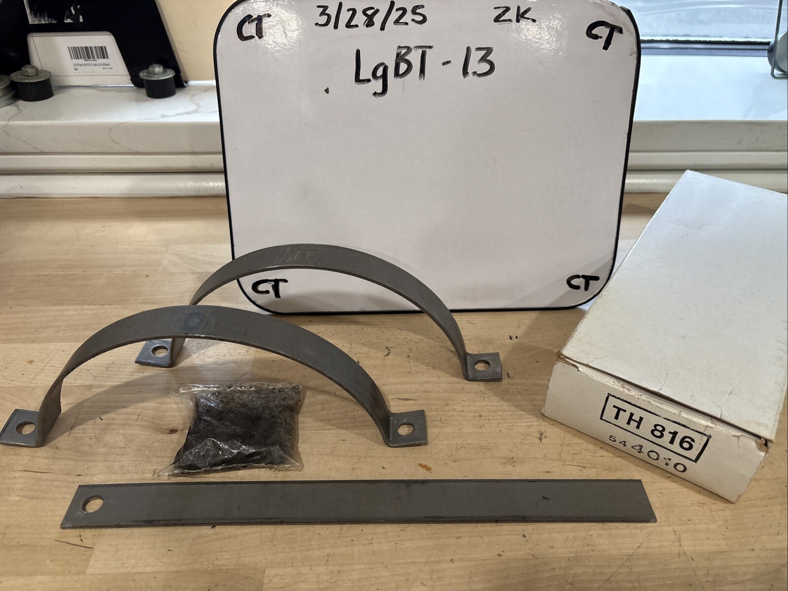 8’ Steel Muffler Hanger TH-816