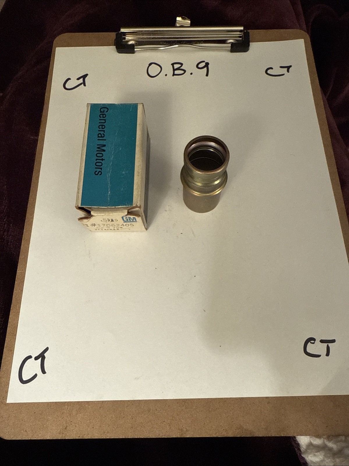 84 Corvette 1982-1985 Toronado Riviera NOS lighter retainer 17062405 Genuine GM