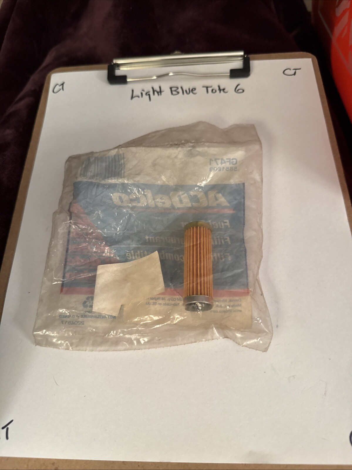 AC Delco GF471 / GM 5651803 fuel filter Brand NEW OEM - Image 3