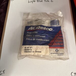 AC Delco GF471 / GM 5651803 fuel filter Brand NEW OEM