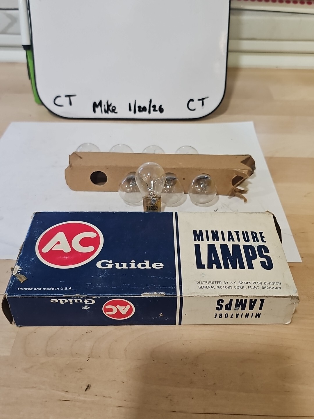 AC Miniature Lamps 1203 (1 Pack of 8) *New Open Box* - Image 4