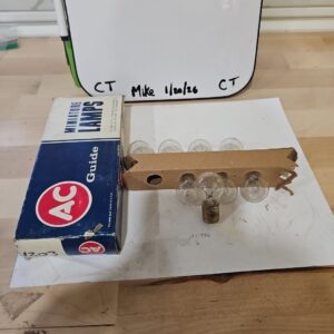 AC Miniature Lamps 1203 (1 Pack of 8) *New Open Box*