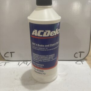 ACDelco 10-4086 Gm Original  DOT 4 Hydraulic Brake And Clutch Fluid