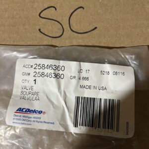 ACDelco GM Original Equipment 25846360 Brake Bleeder Screw