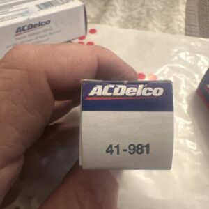 ACDelco General Motors Platinum Spark Plug 41-981 Discontinued
