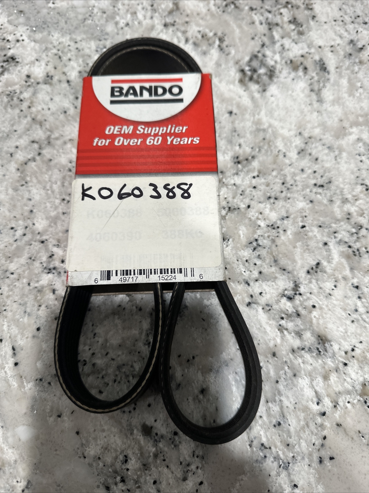 Accessory Drive Belt Bando 6PK986 fits 01-05 Honda Civic 1.7L-L4
