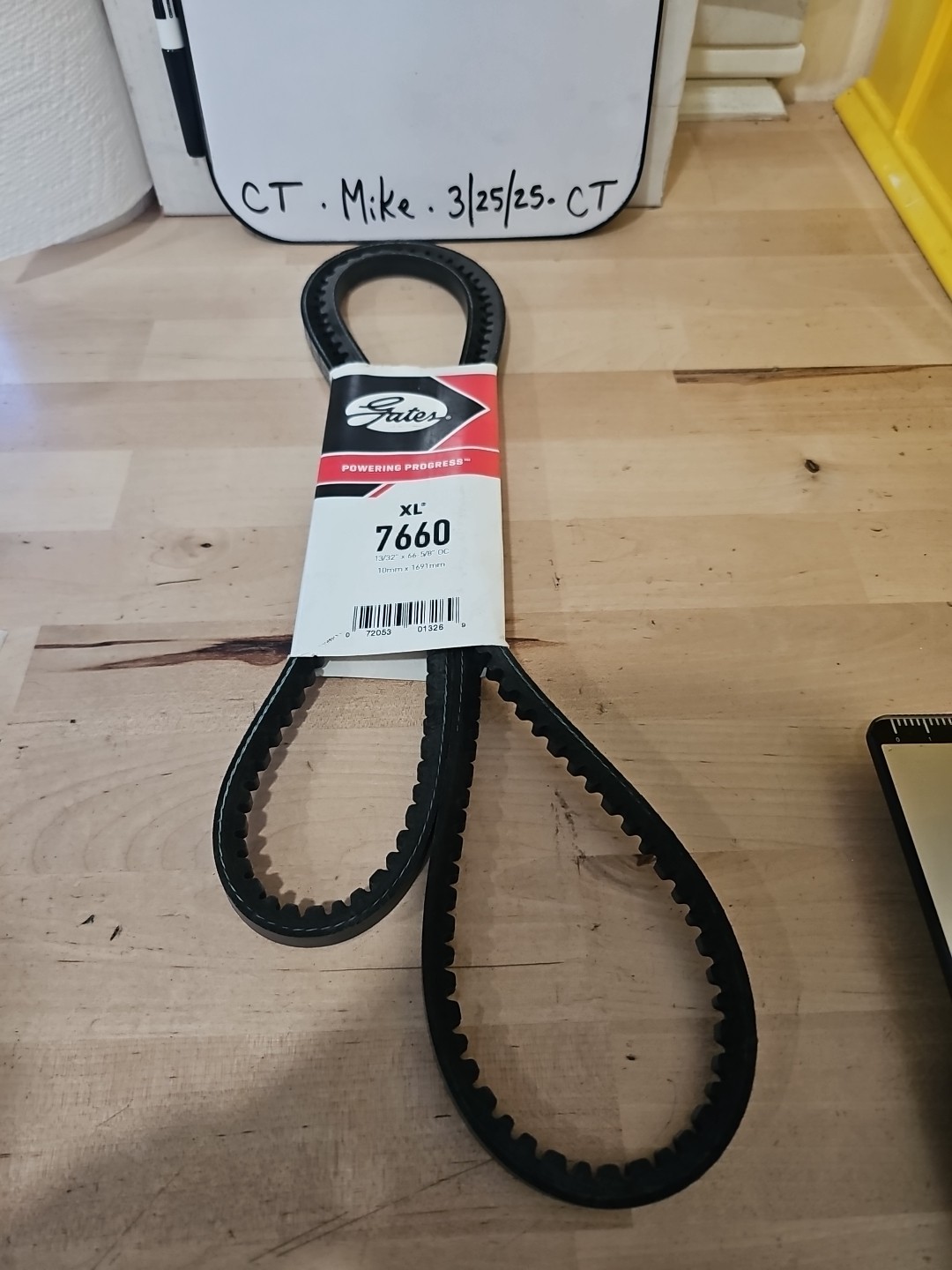 Accessory Drive Belt-High Capacity V-Belt (Standard) Gates 7660