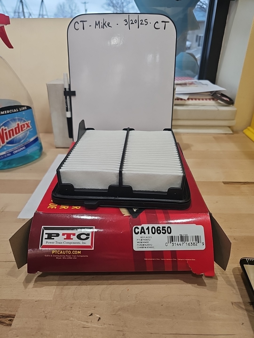 Air Filter PTC PA6052 (Fram CA10650)