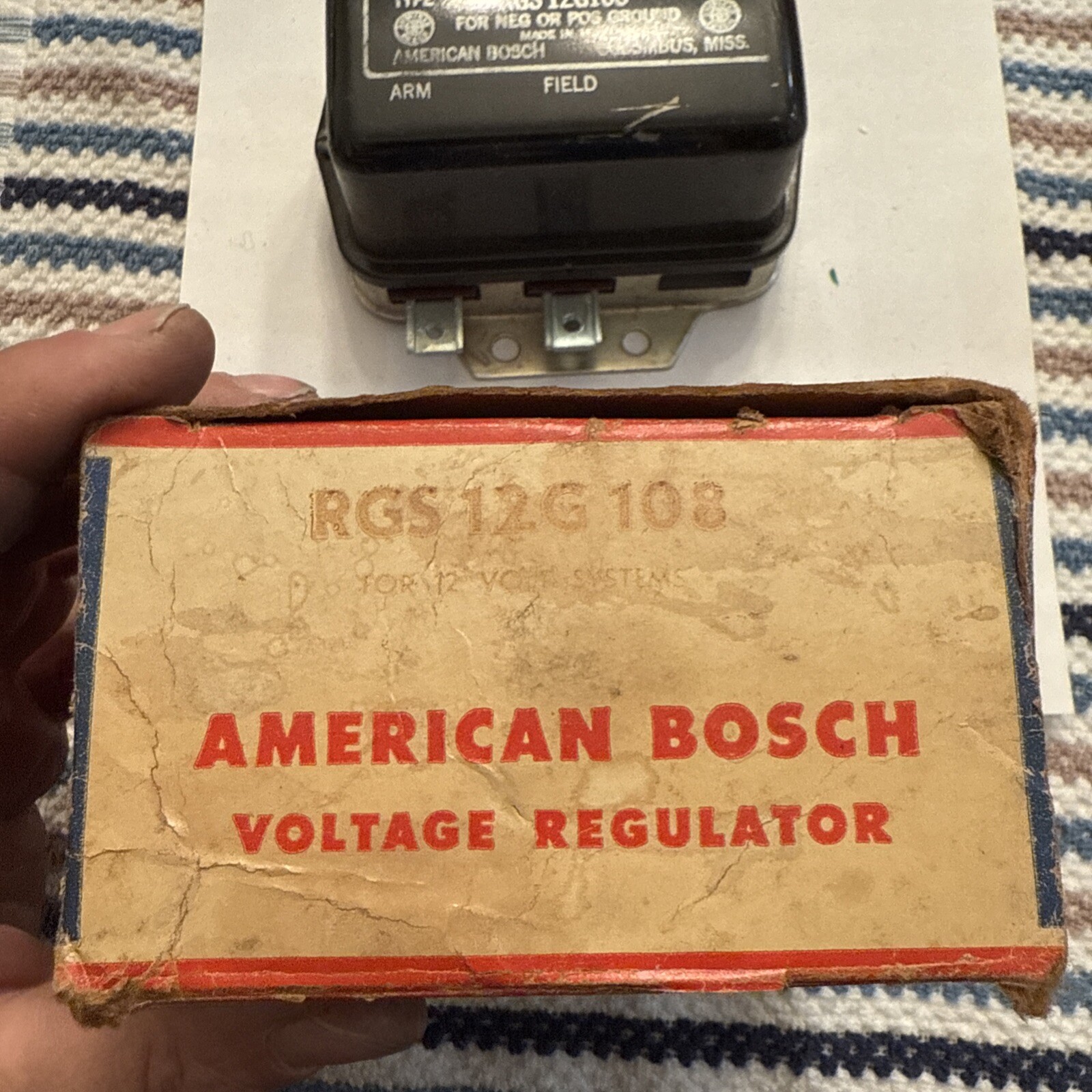 American Bosch RGS12G108 Voltage Regulator - Image 3