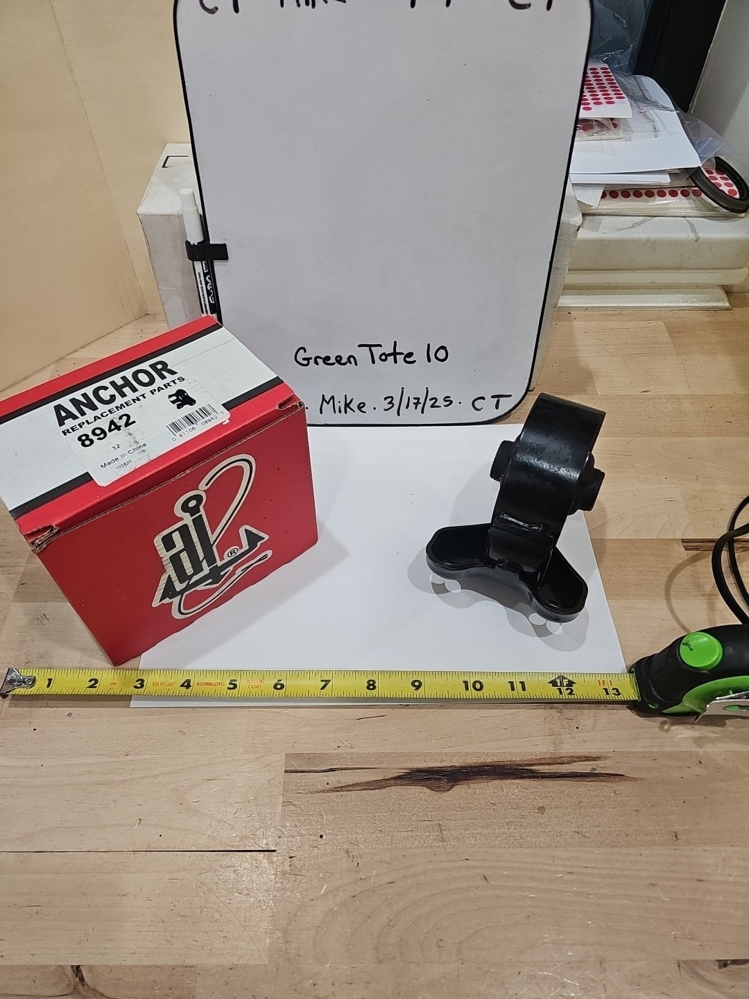 Anchor 8942 Engine Mount Front For 01-08 Hyundai Elantra Tiburon