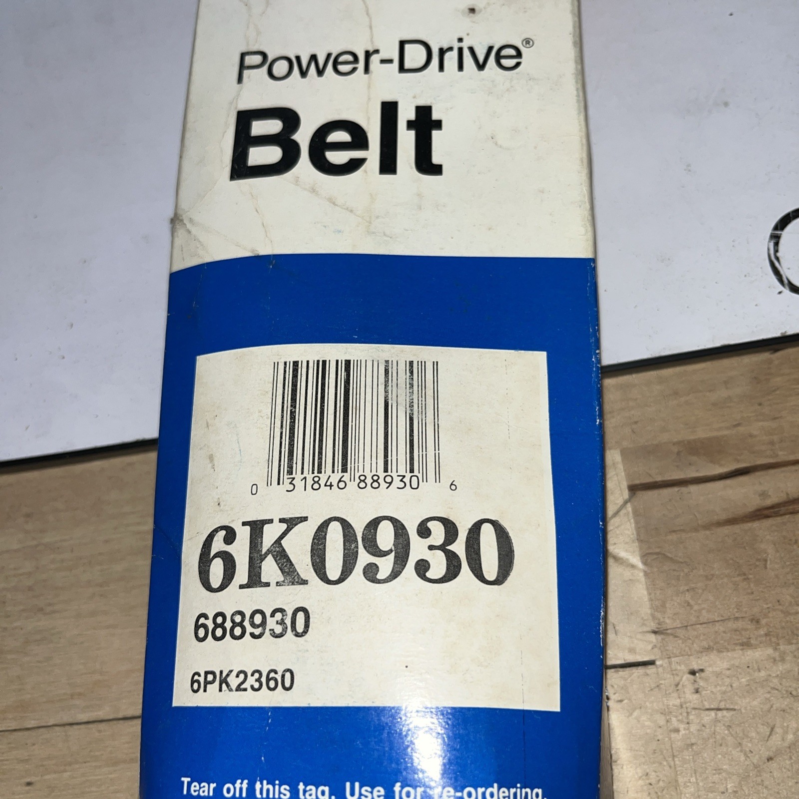 Atlas Power Drive Belt 6k0930 - Image 3