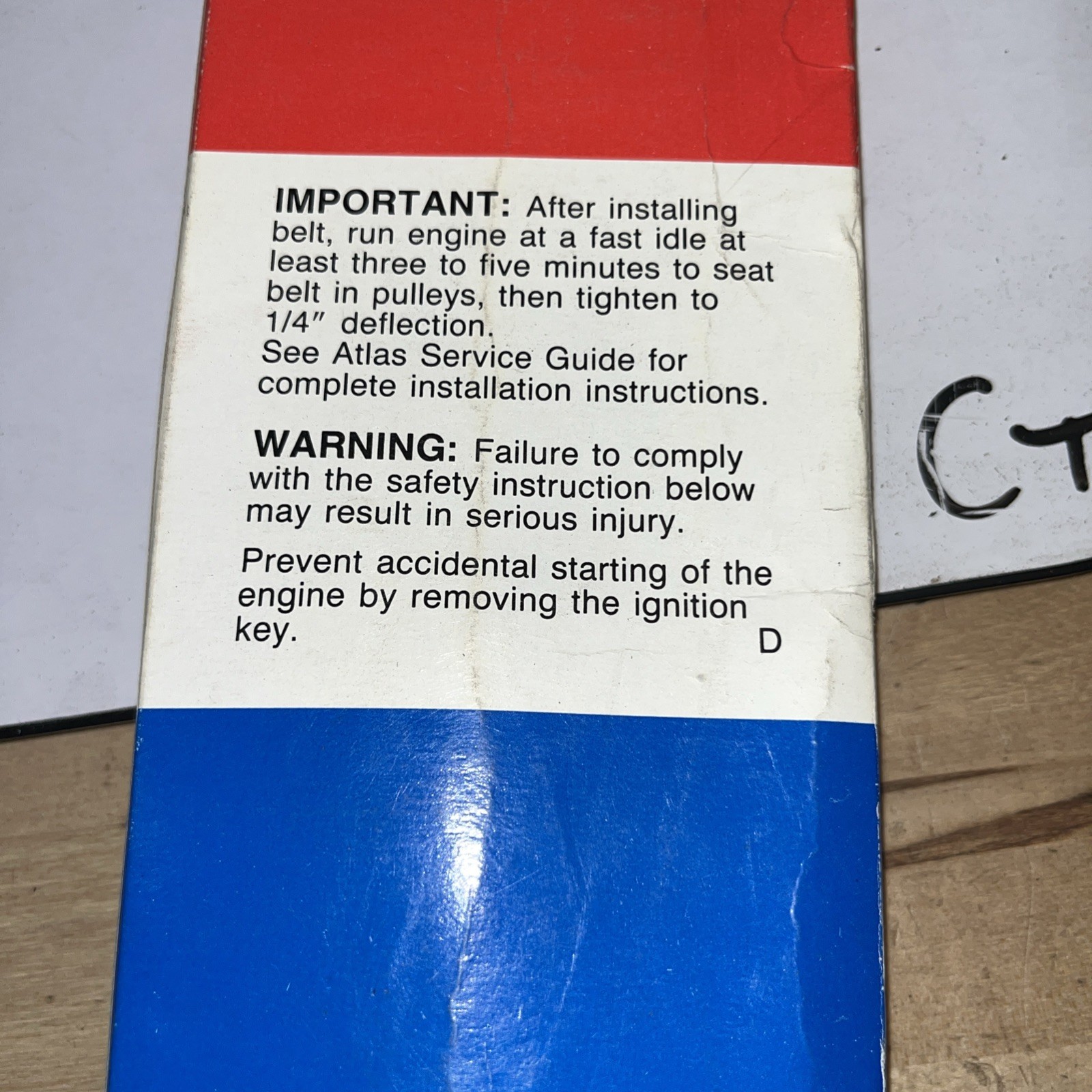 Atlas Power Drive Belt 6k0930 - Image 4