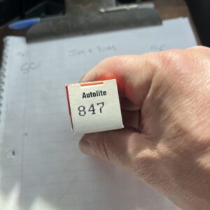 Autolite Copper Resistor Spark Plug 847