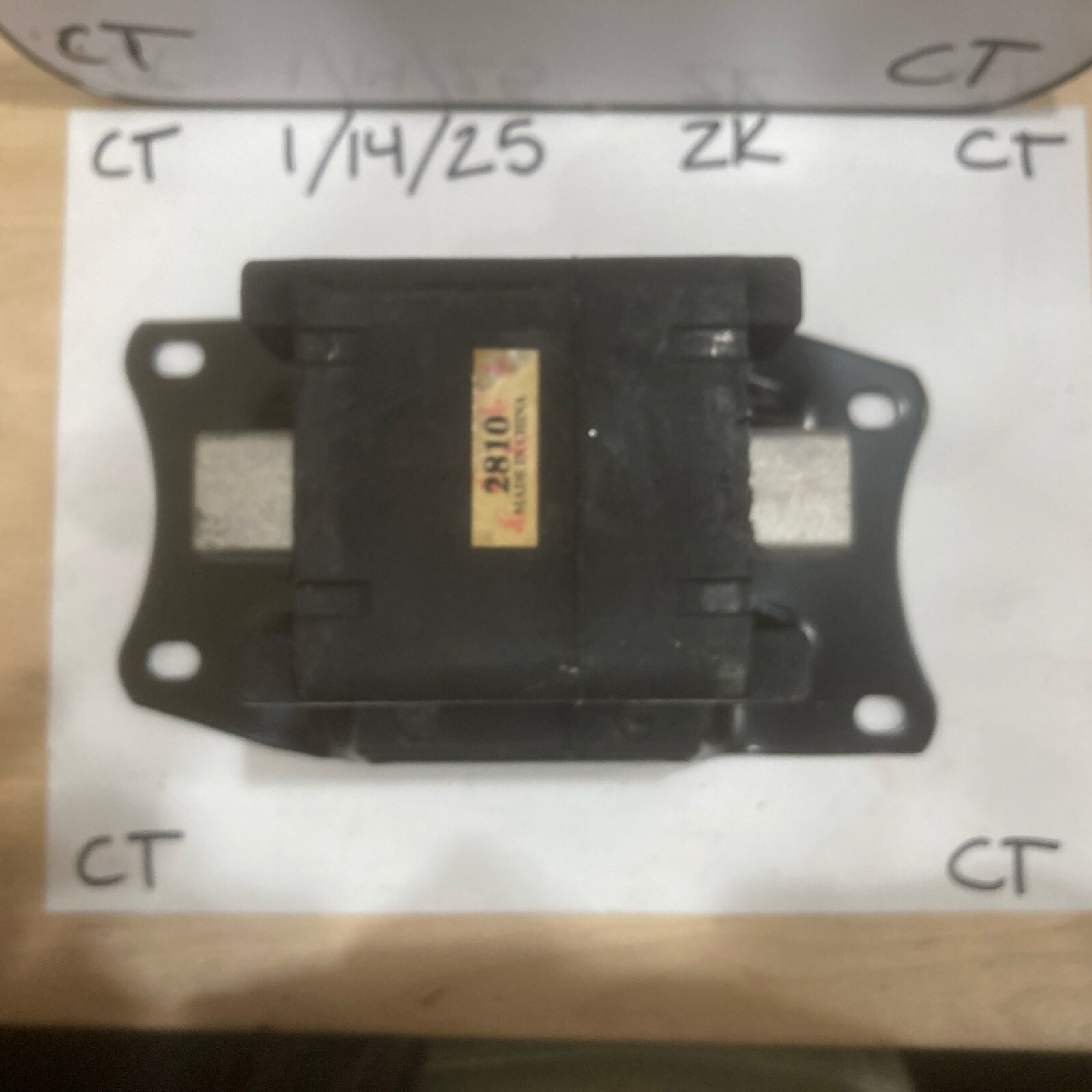 Automatic Transmission Mount Anchor 2810 - Image 3