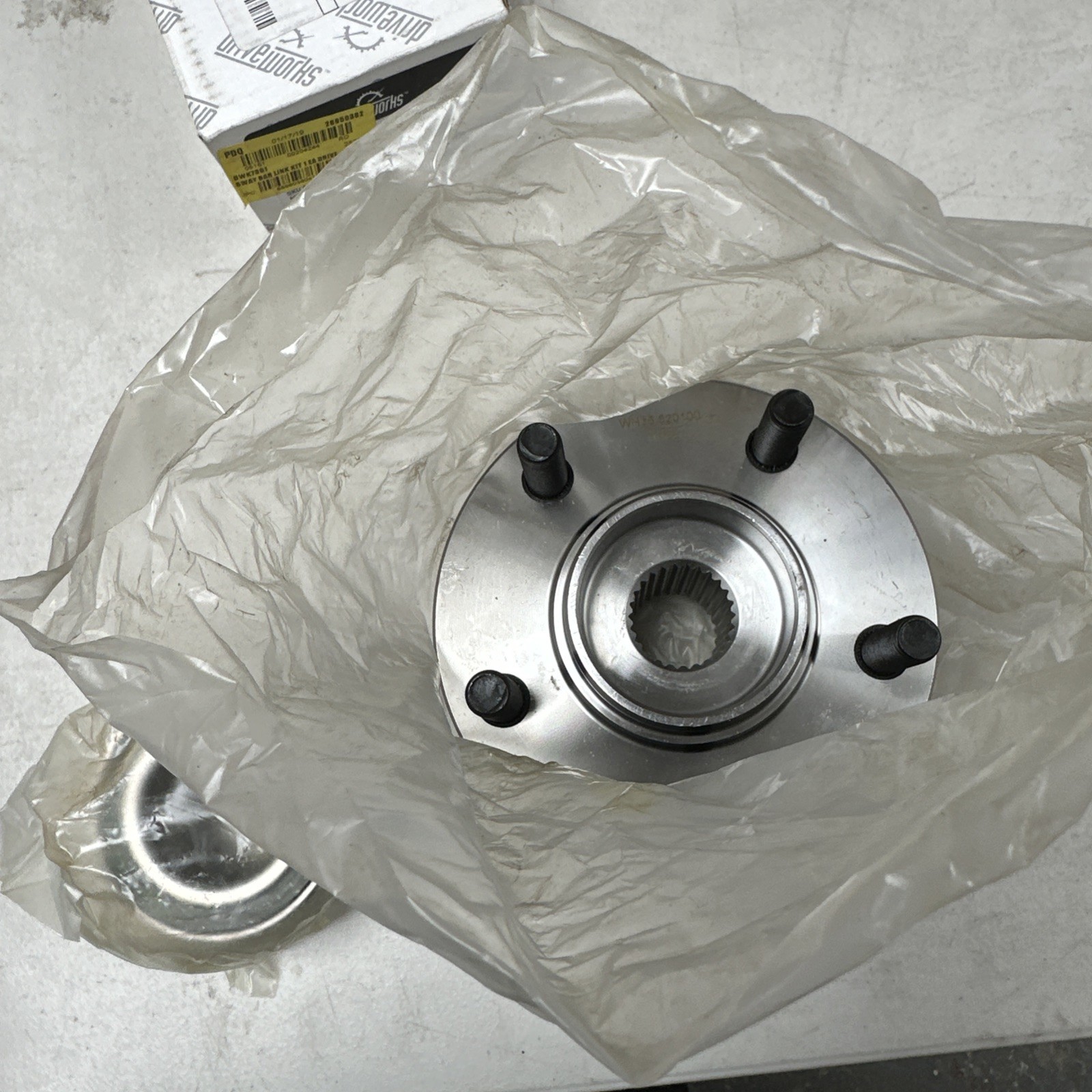 Axle Bearing and Hub Assembly Repair Kit-FWD CRS Automotive Parts NT520100 - Image 4