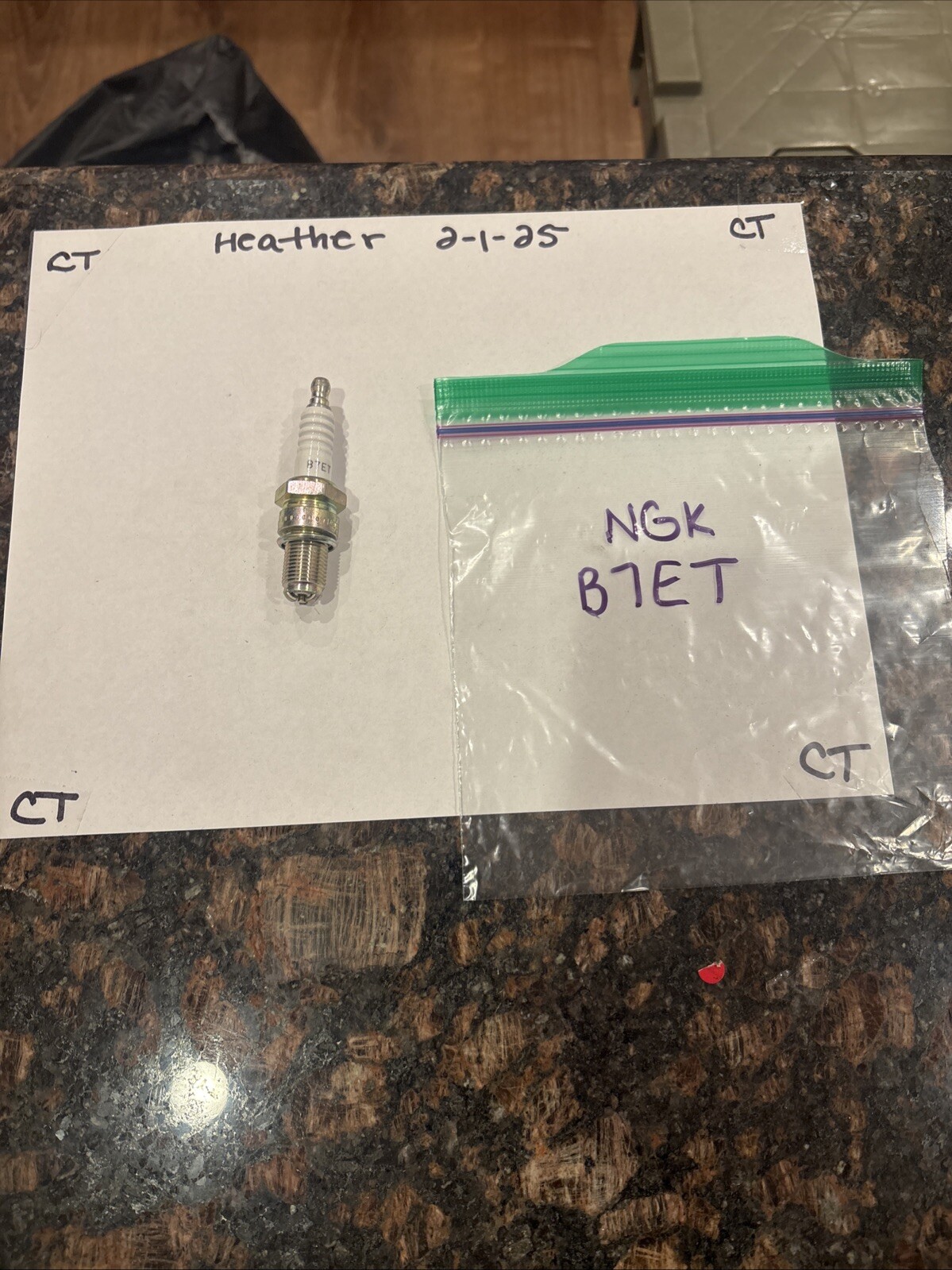 B7ET NGK Automotive Spark Plug