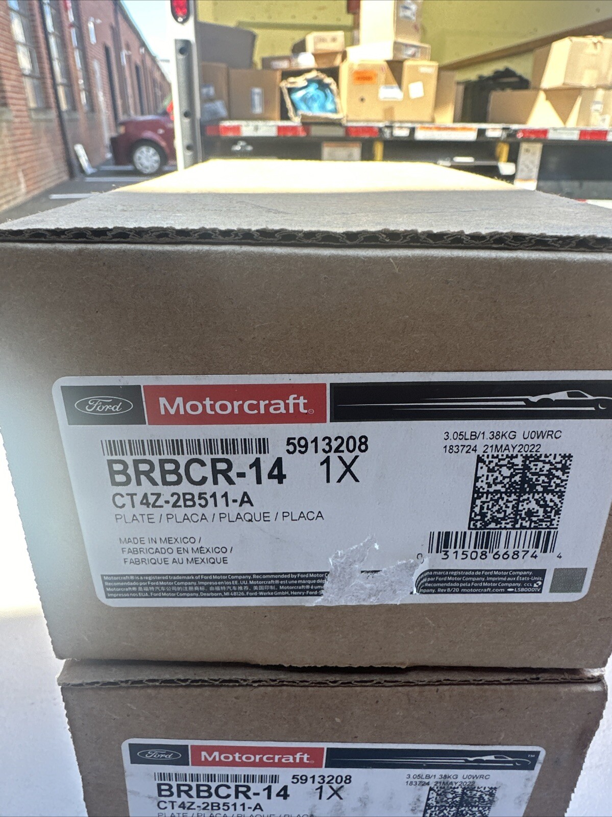 BRBCR-14 Motorcraft Brake Caliper Bracket Rear New for Ford Explorer Taurus Edge