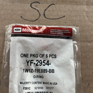Bag of 6 NEW GENUINE FORD MOTORCRAFT A/C LINE O-RING  YF-2954 OEM 1W1Z-19E889-BB