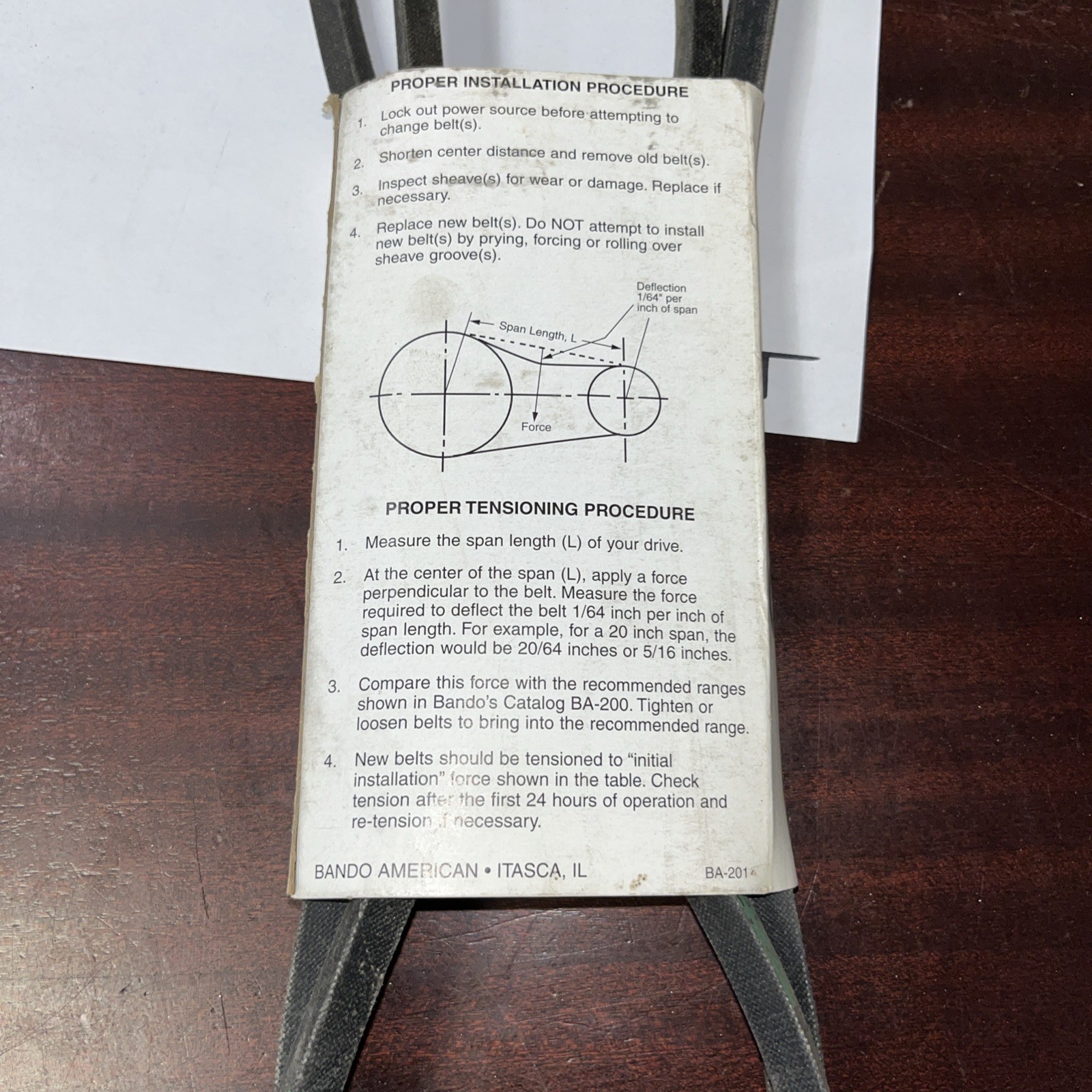 Bando 4L670 Premium V-Belt 4L670 - Image 4