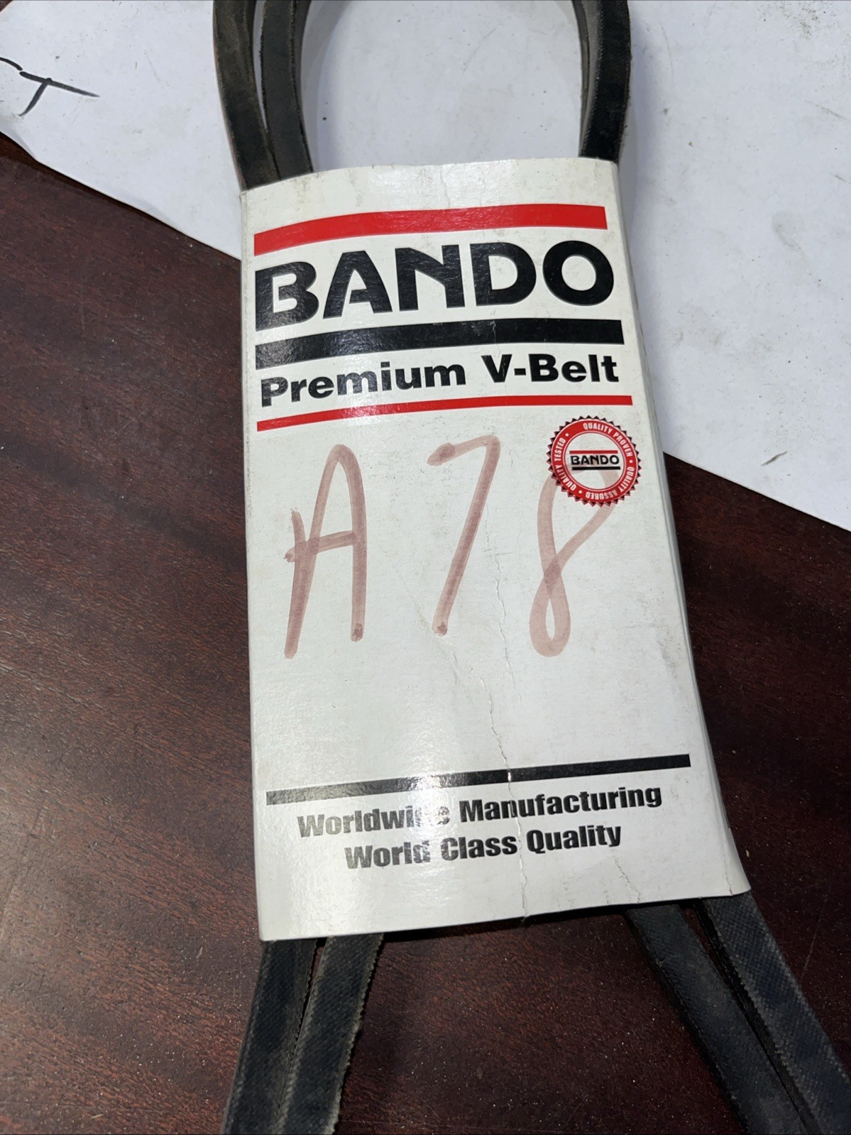 Bando Power king Industrial & Lawn Mower V Belt A78 / 1/2"x80" / 4L800 - Image 3