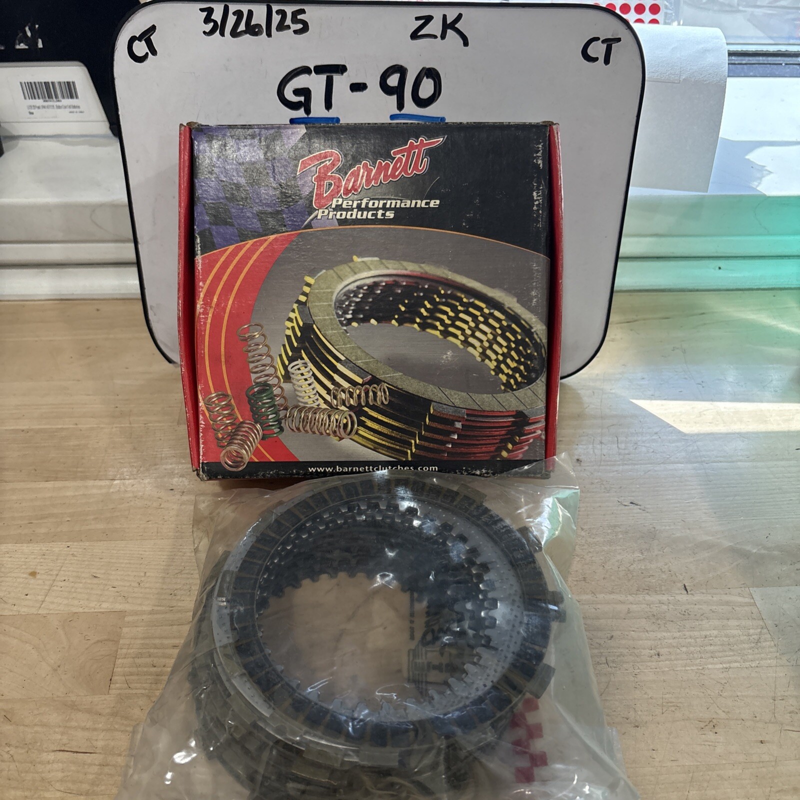 Barnett Dirt Digger K Series Clutch Plate Kit (no Springs) K-920CF