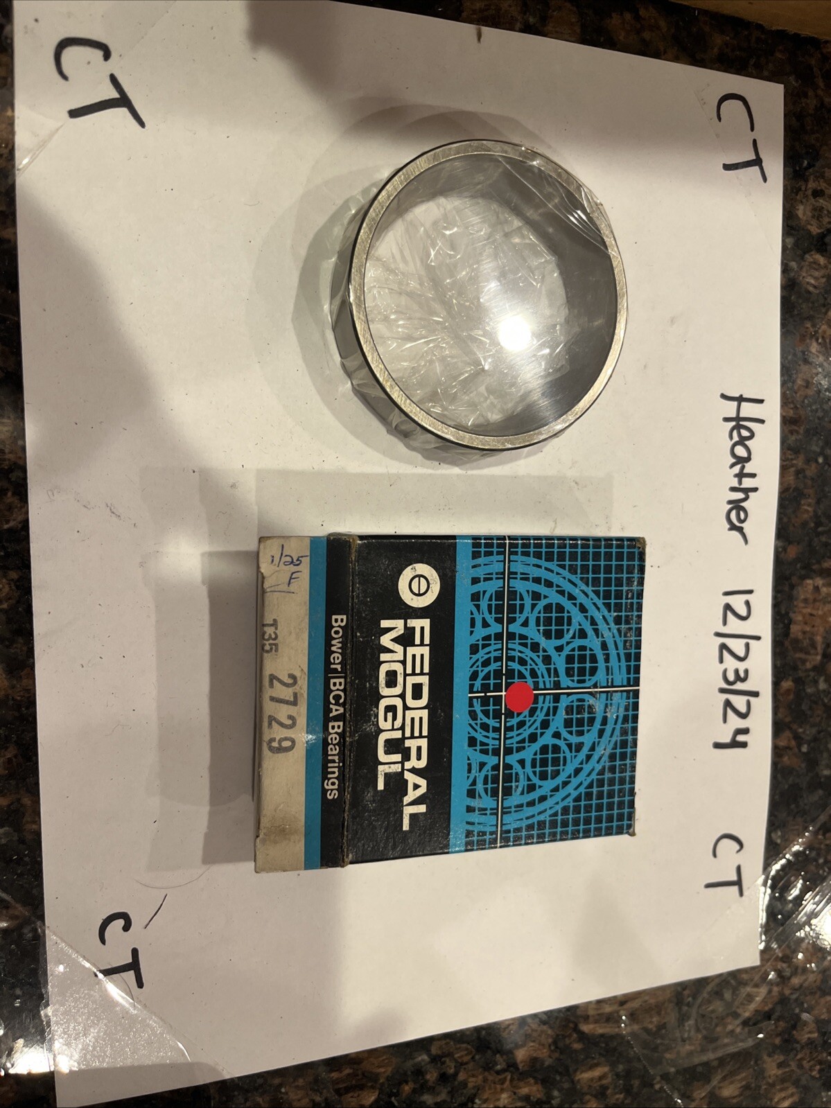 Bower / BCA Bearings Federal Mogul 2729 bearing cup