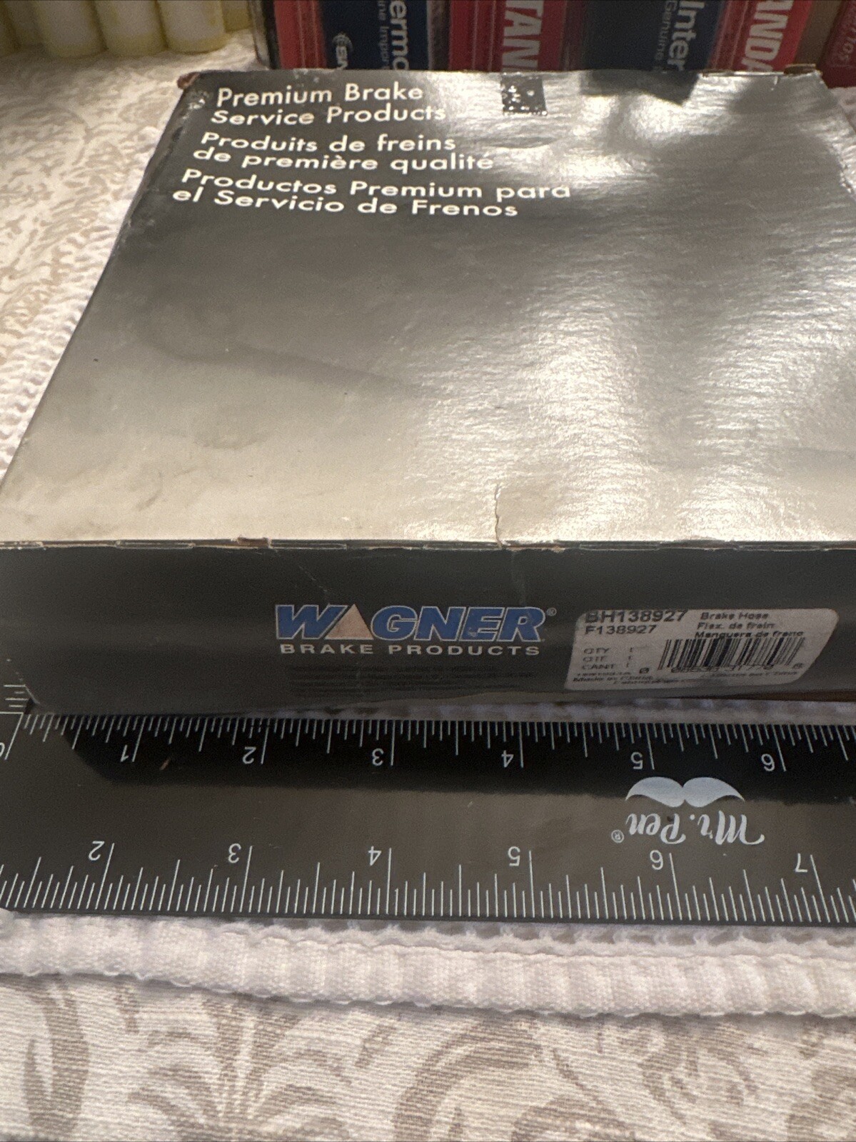 Brake Hydraulic Hose, Front Left - Wagner BH138927