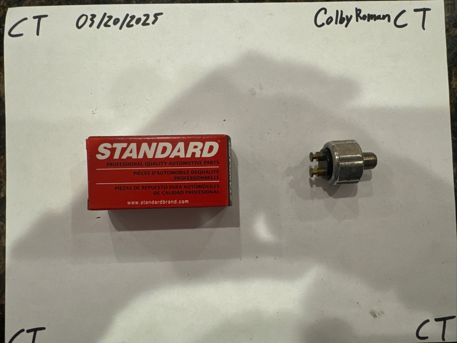 Brake Light Switch Standard SLS-28