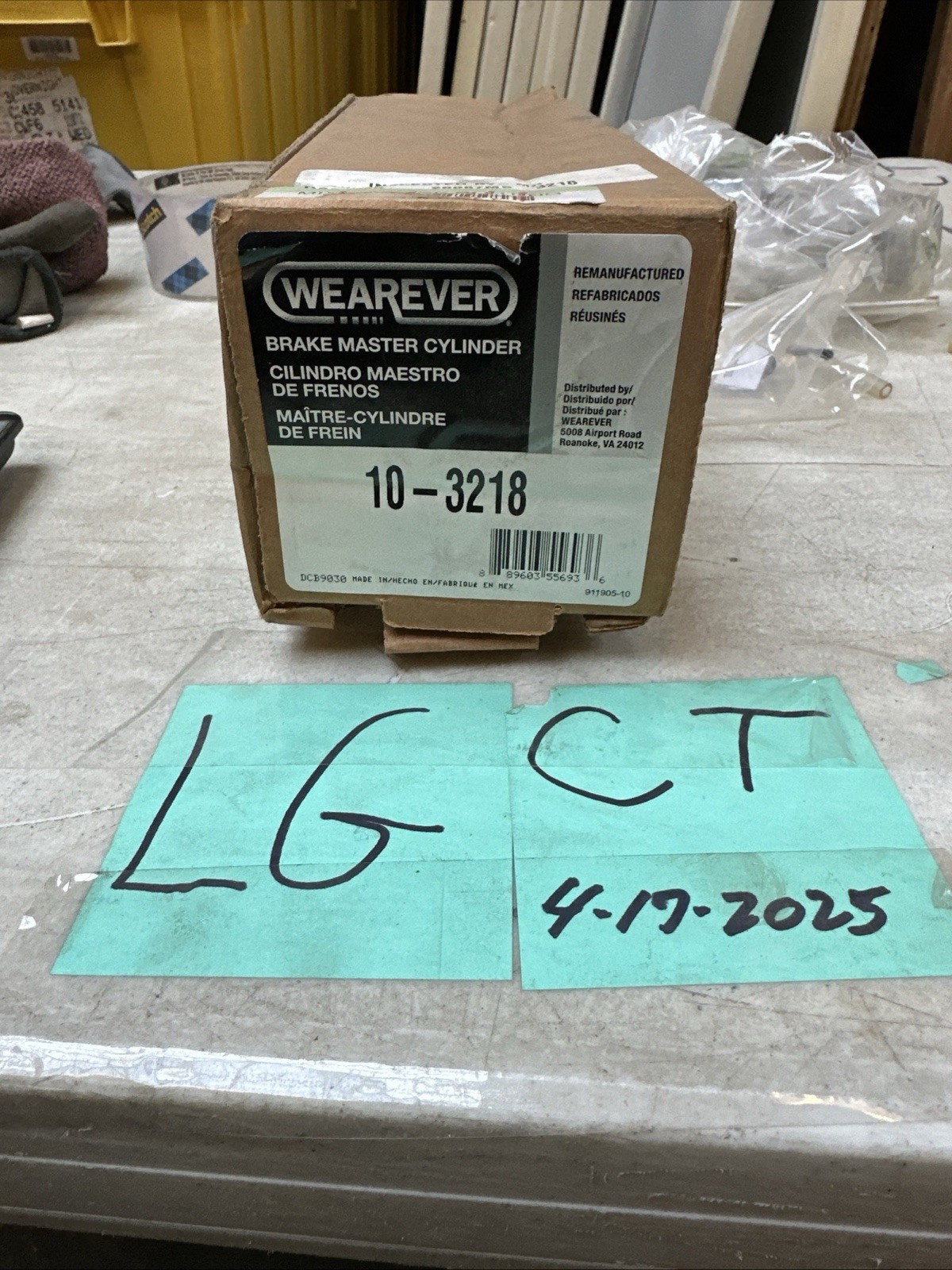 Brake Master Cylinder 10-3218 Fits 2005-2007 Ford Escape Mercury Mariner,