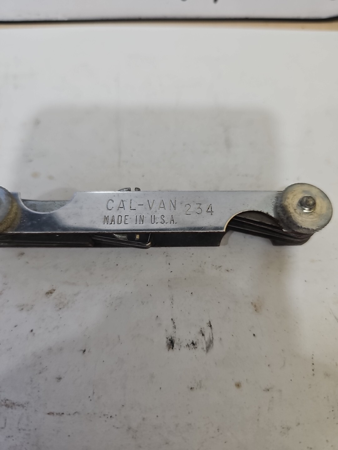 CAL-VAN 234 Made In USA VINTAGE Spark Plug Feeler Gap Measurement Tool - Image 3