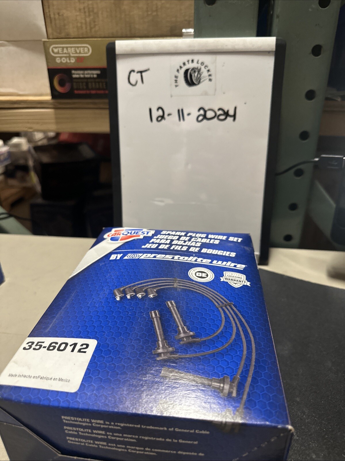 CARQUEST 356012 Ignition Wire and Related Components - Spark Plug Wire Set