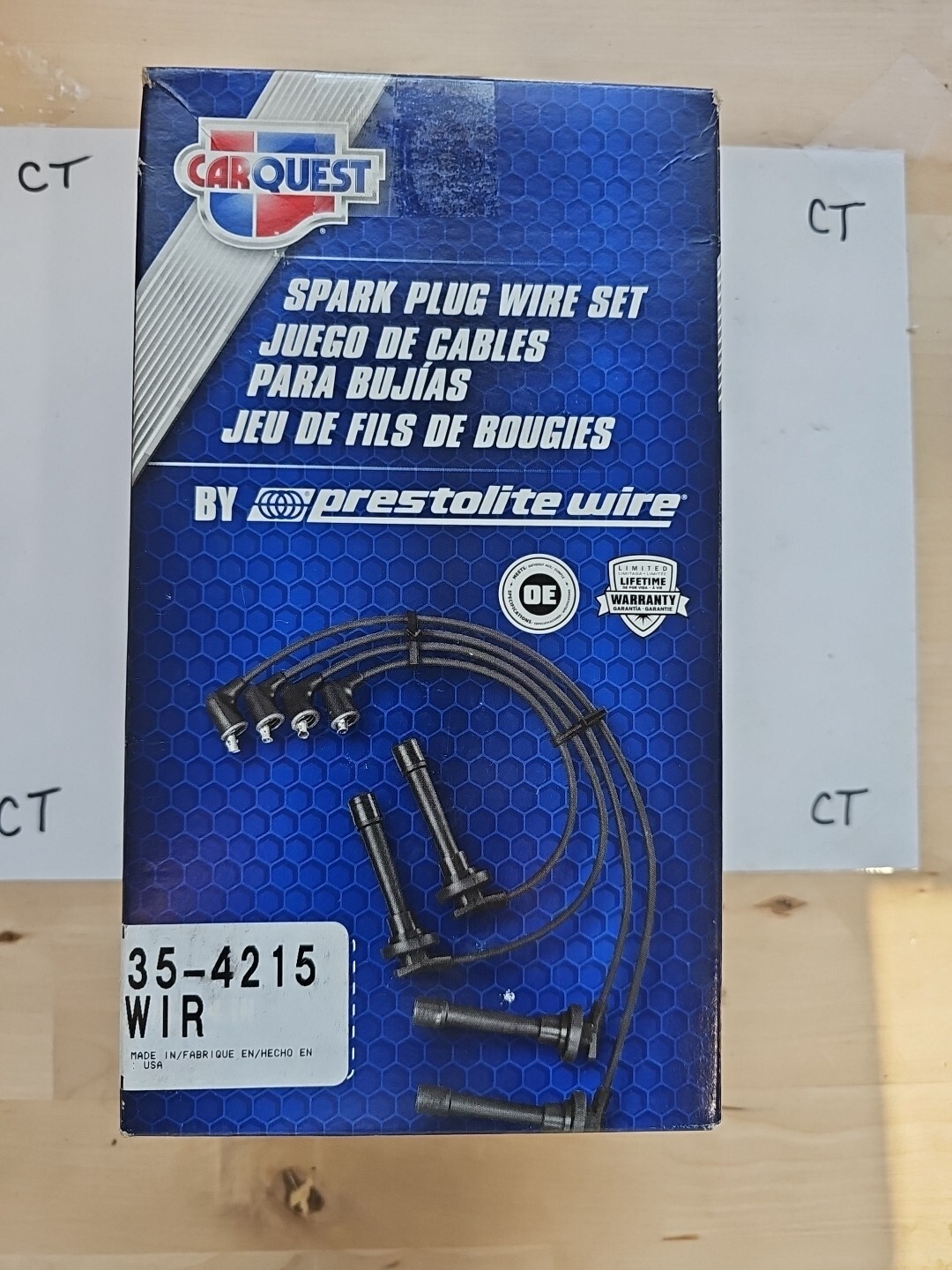 CARQUEST Premium 35-4215 Ignition Wire Spark Plug Wire Set - Image 3
