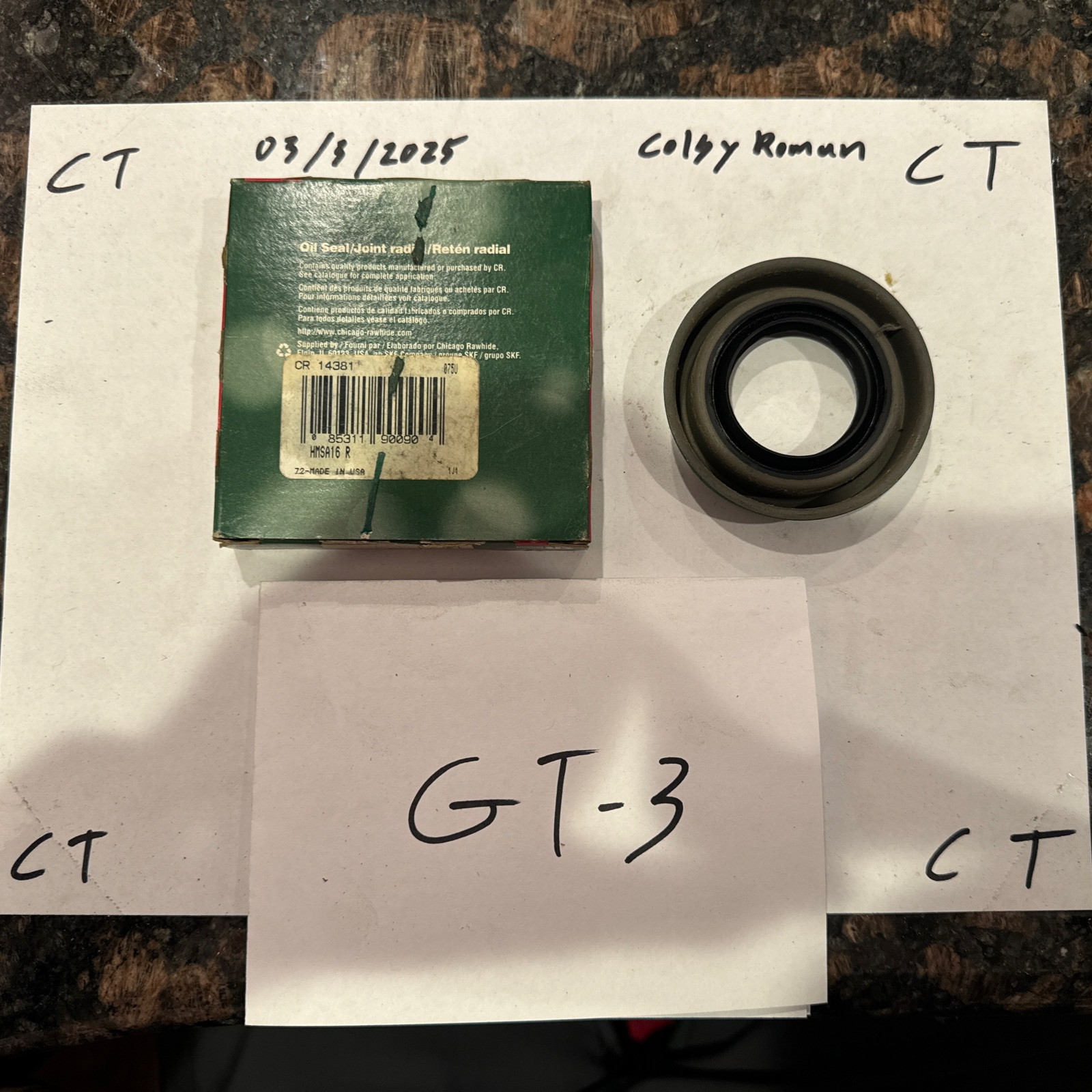 CR oil seal 14381 - Image 3