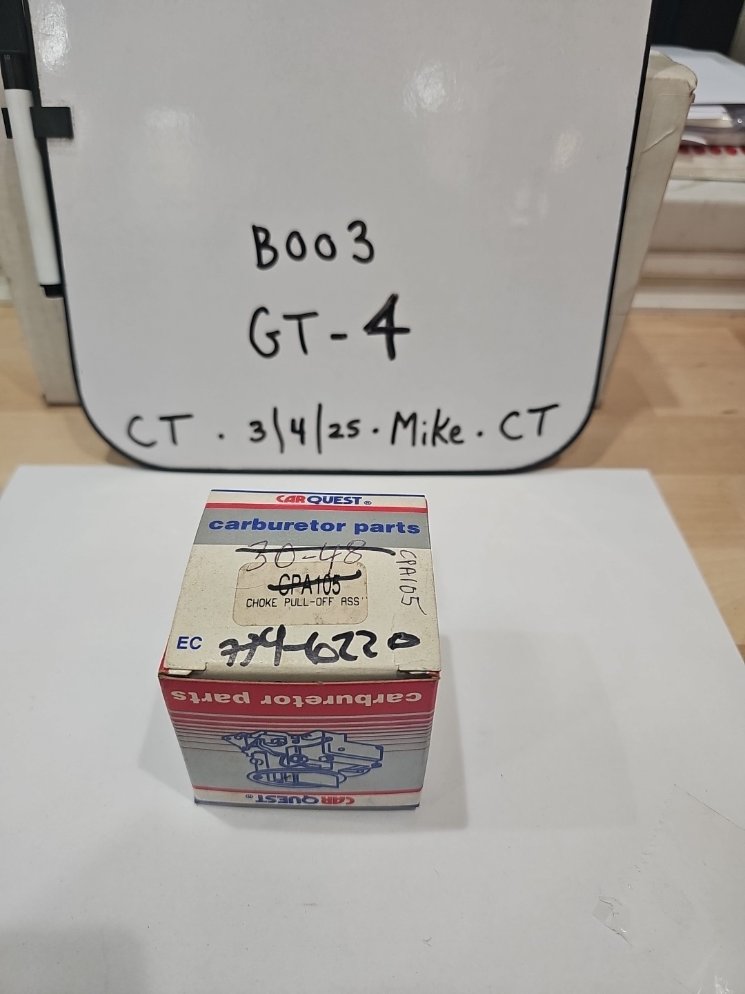 Carburetor Choke Pull-Off Carquest CPA105 (30-48) - Image 5