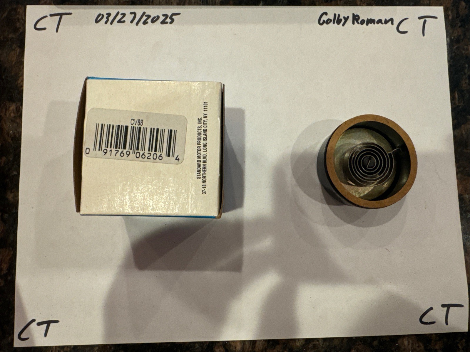 Carburetor Choke Thermostat Standard CV88 - Image 3