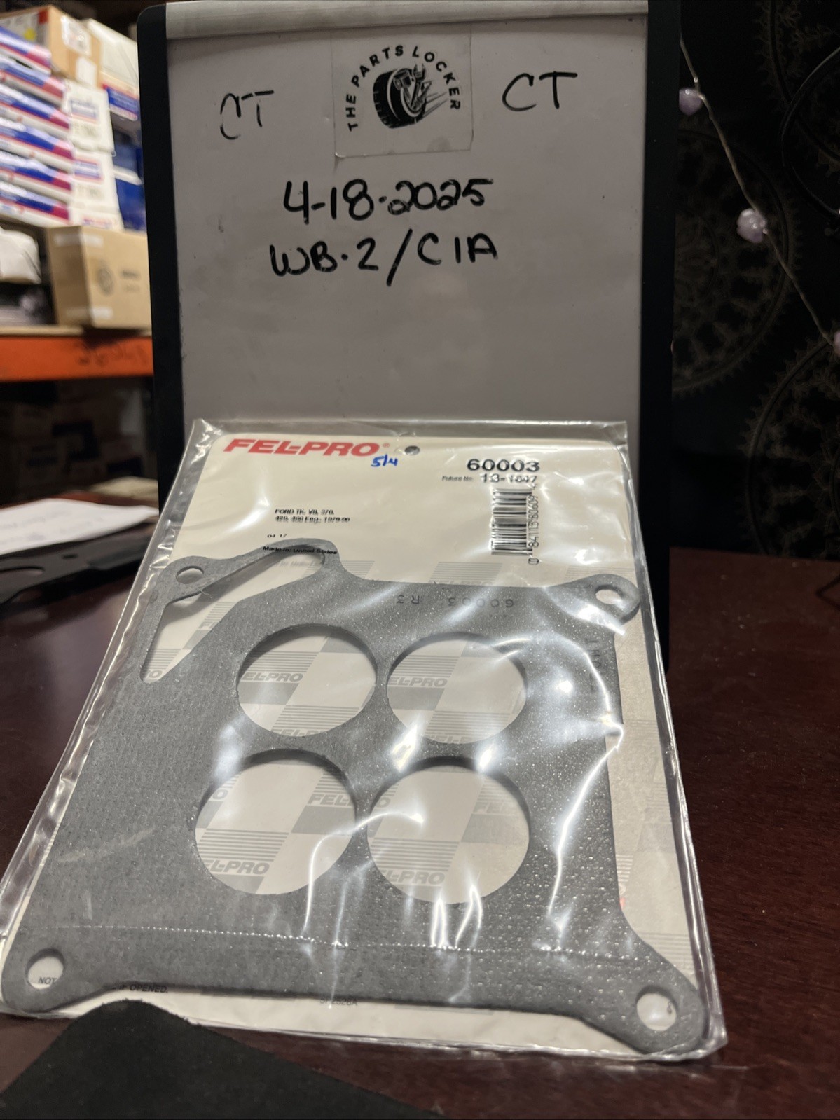 Carburetor Mounting Gasket Fel-Pro 60003