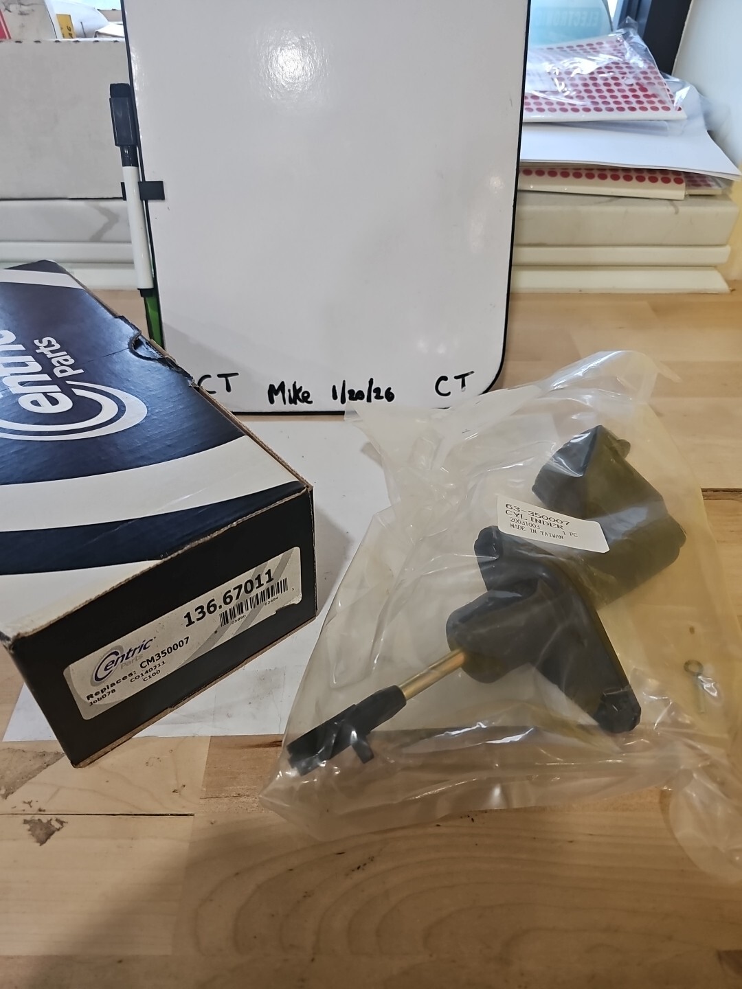 Centric Parts 136.67011 Clutch Master Cylinder For 91-95 Jeep Wrangler