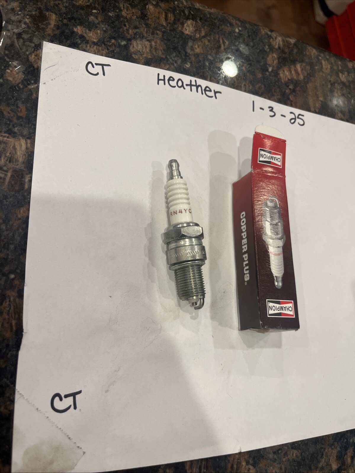 Champion Spark Plug RN4YC #904