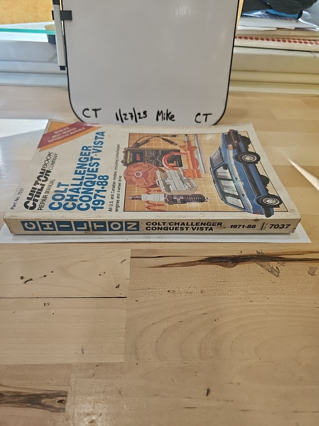 Chilton Dodge Colt Challenger Conquest Vista 1971-1988 Repair Manual 7037 - Image 4