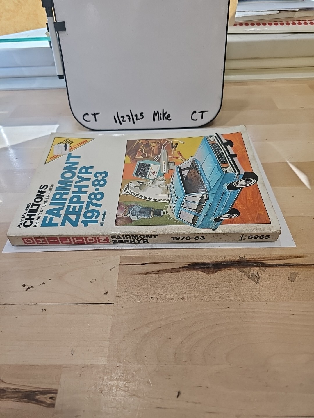 Chilton Ford Fairmont Mercury Zephyr 1978-1983 Chilton Repair Manual 6965 - Image 4