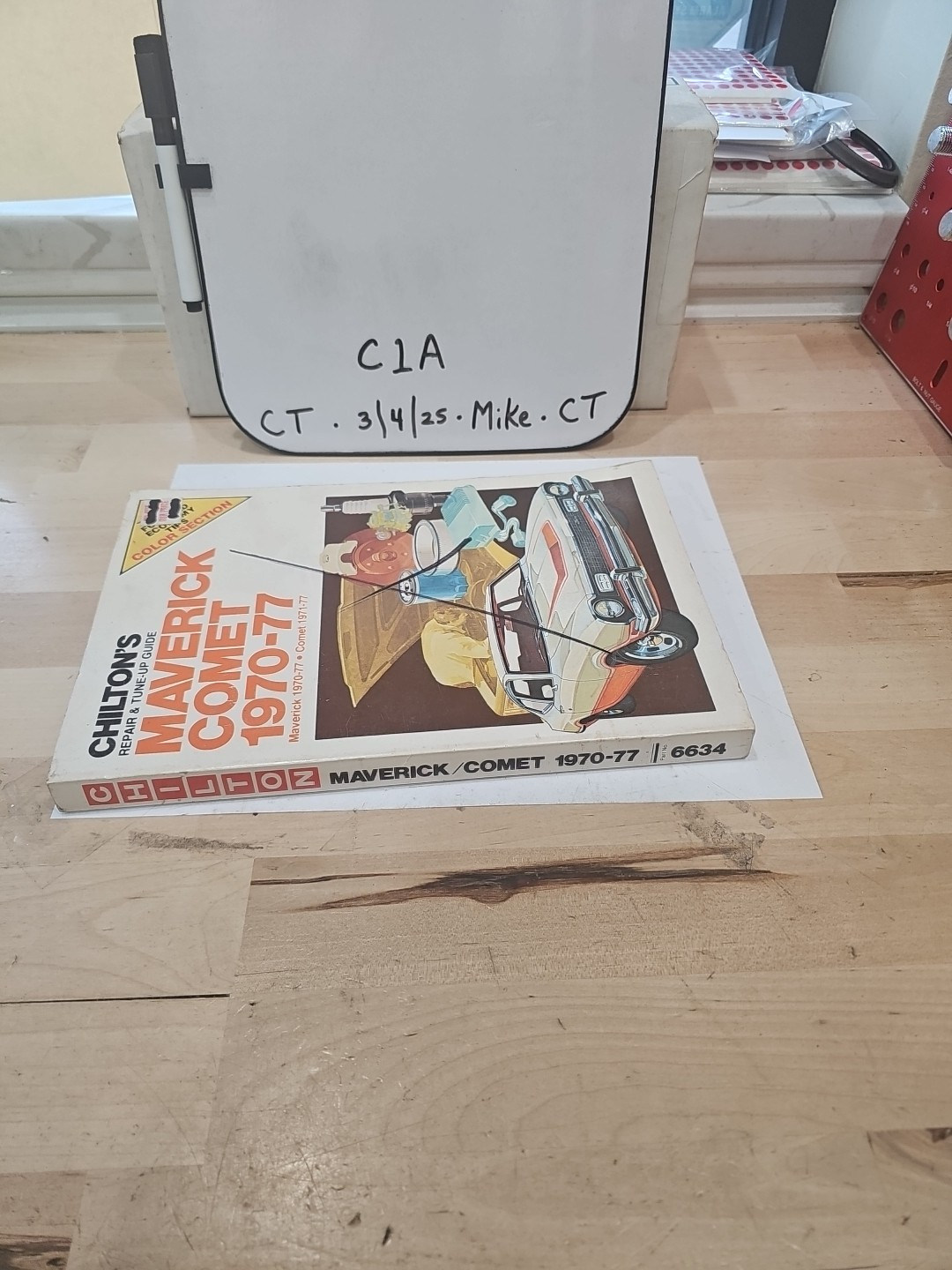 Chilton's Repair & Tune-Up Guide Maverick Comet 1970-77 Part no. 6634 - Image 3