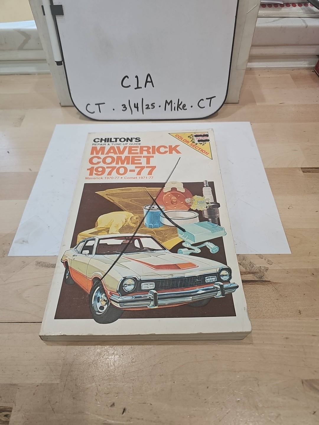 Chilton's Repair & Tune-Up Guide Maverick Comet 1970-77 Part no. 6634