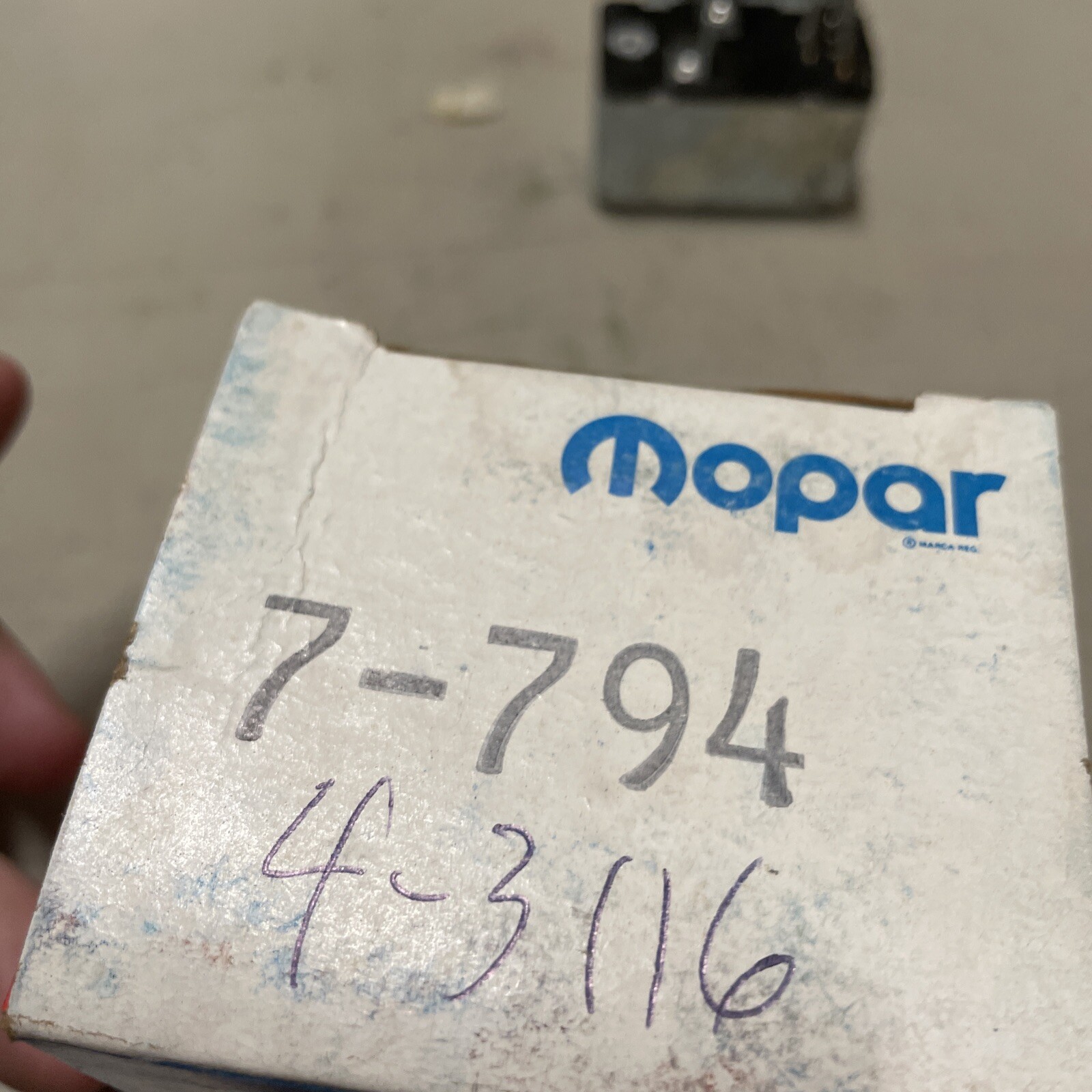 Chrysler,Dodge,Plymouth A/C Blower Relay 7-794 1972-1976 - Image 3