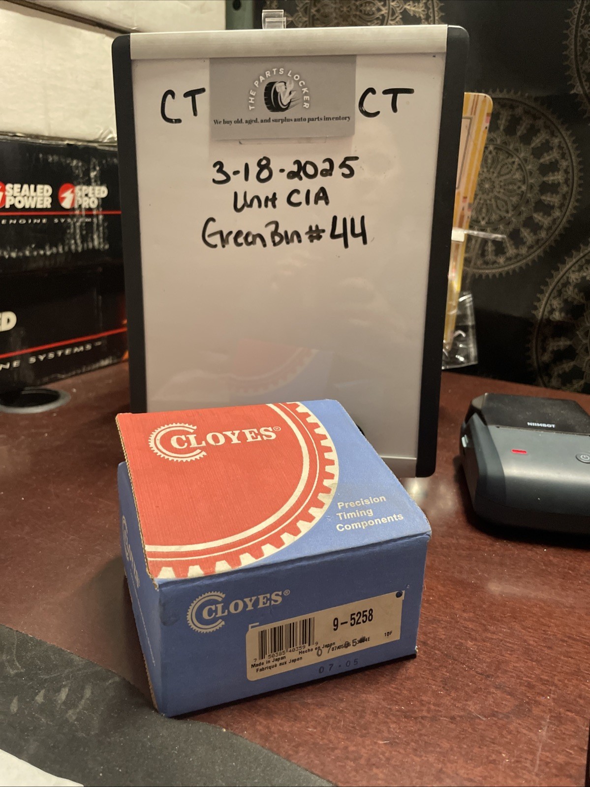 Cloyes 9-5258 Engine Timing Belt Tensioner Adjuster