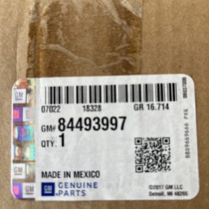 Cocoa Passenger Side Seat Belt - GM (84493997)